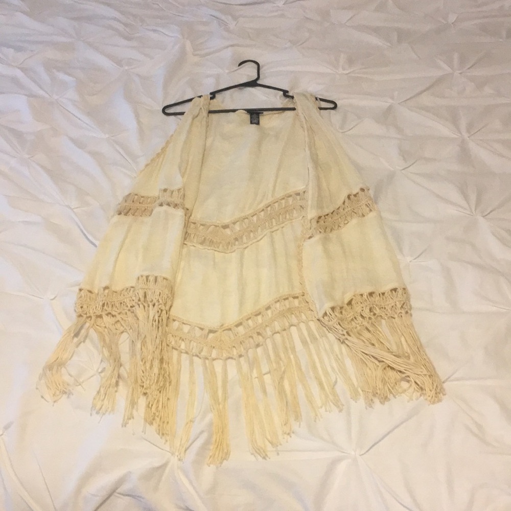 Crochet vest